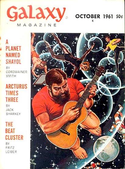 Časopis Galaxy magazine (október 1961)