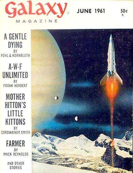 Časopis Galaxy magazine (jún 1961)